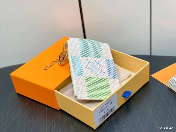Cheap Card LOUIS Holder-12*8*0.8cm VUITTON Romy 0810